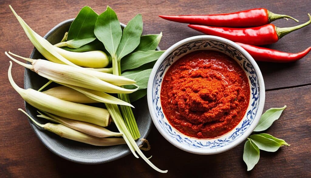 Thailändische Currypaste